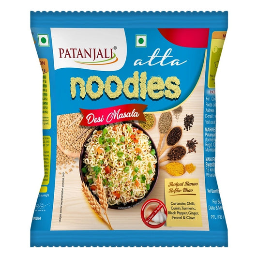 Patanjali Atta Noodles Desi Masala 60g