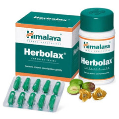 Himalaya Herbal Ayurvedic Herbolax Нежные капсулы и таблетки для регулирования кишечника