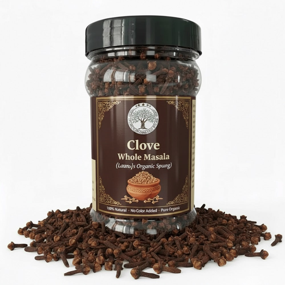 Trueroots Organic Clove (Laung) Whole Masala – 100% Pure & Natural