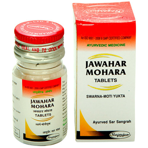 Nagarjun Jawahar Mohara Swarna Moti Yukta Tabletten