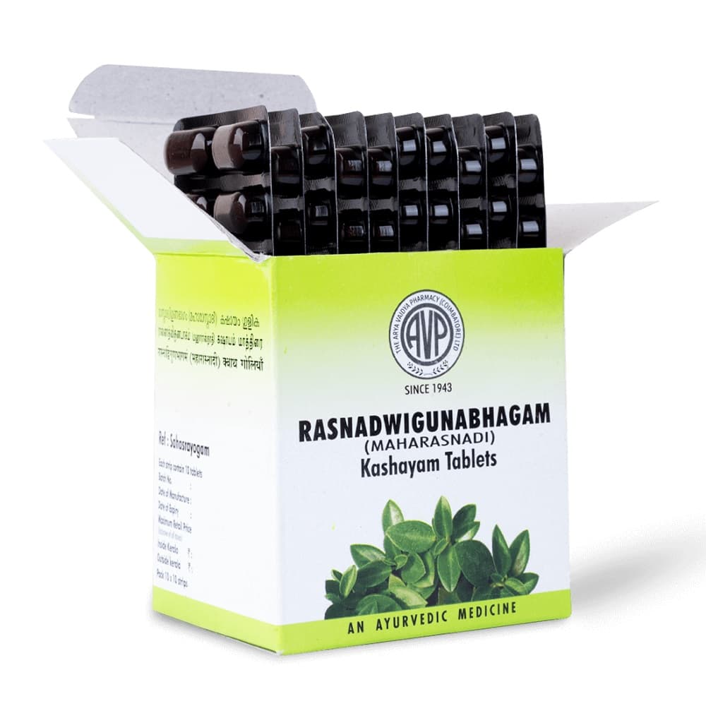 AVP Ayurvedic Maharasnadi Kashayam Tablets – 10 Tablets