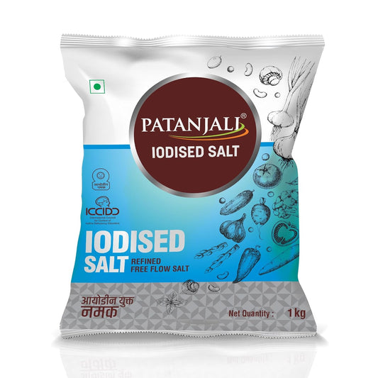 Patanjali Iodized Namak Iodised Salt 1Kg