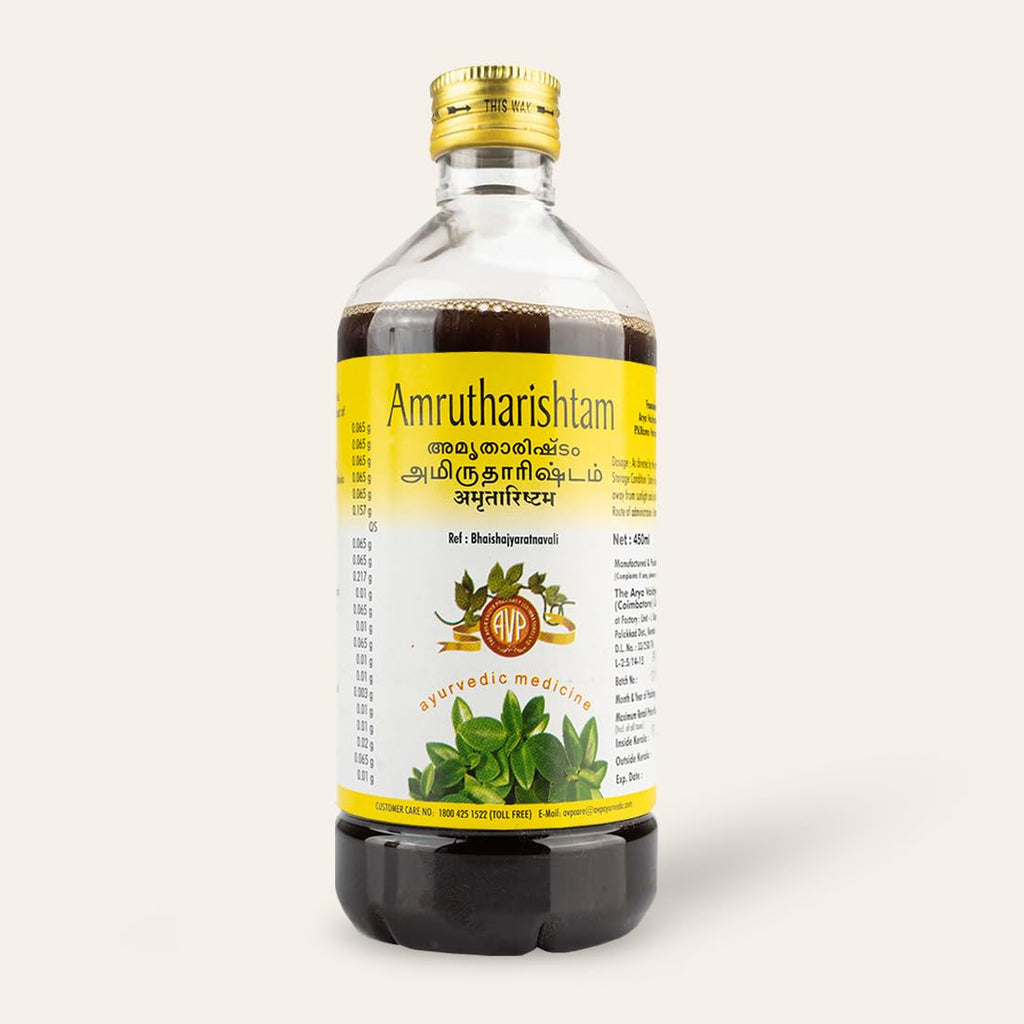 AVP Ayurvedic Amrutharishtam Liquid 450ml