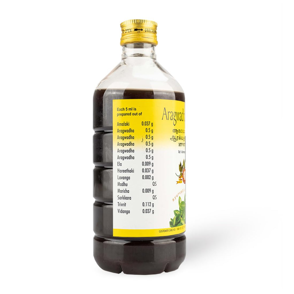 AVP Ayurvedic Aragwadharishtam Liquid 450ml