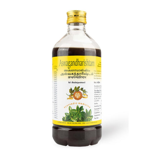 AVP Ayurvedic Aswagandharishtam Liquid 450ml