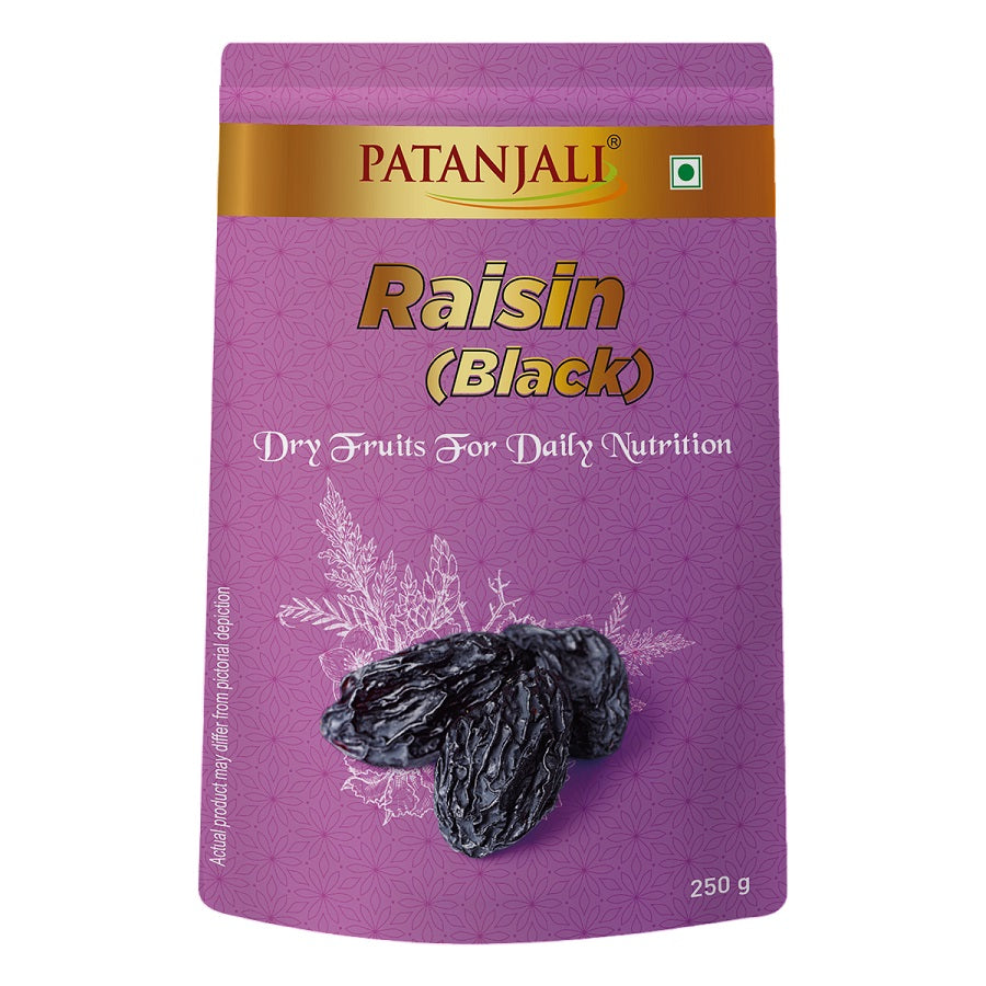Patanjali Raisins Black Kishmish Kali Dry Fruit
