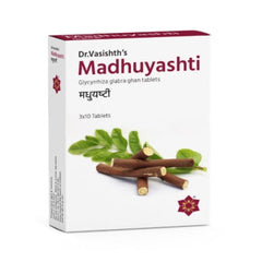 Dr.Vasishth's Ayurvedic Madhuyashti 3 X 10 Tablets