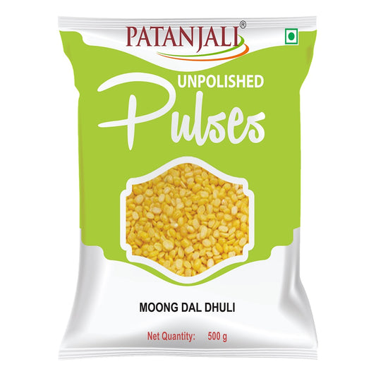 Patanjali Unpolished Moong Dal Dhuli Dry Beans