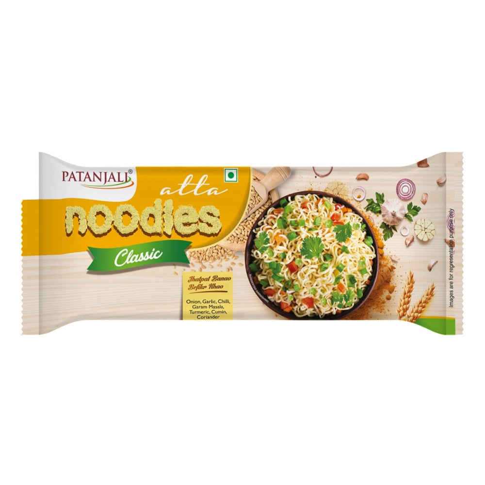 Patanjali Atta Noodles Classic Family Pack 240g