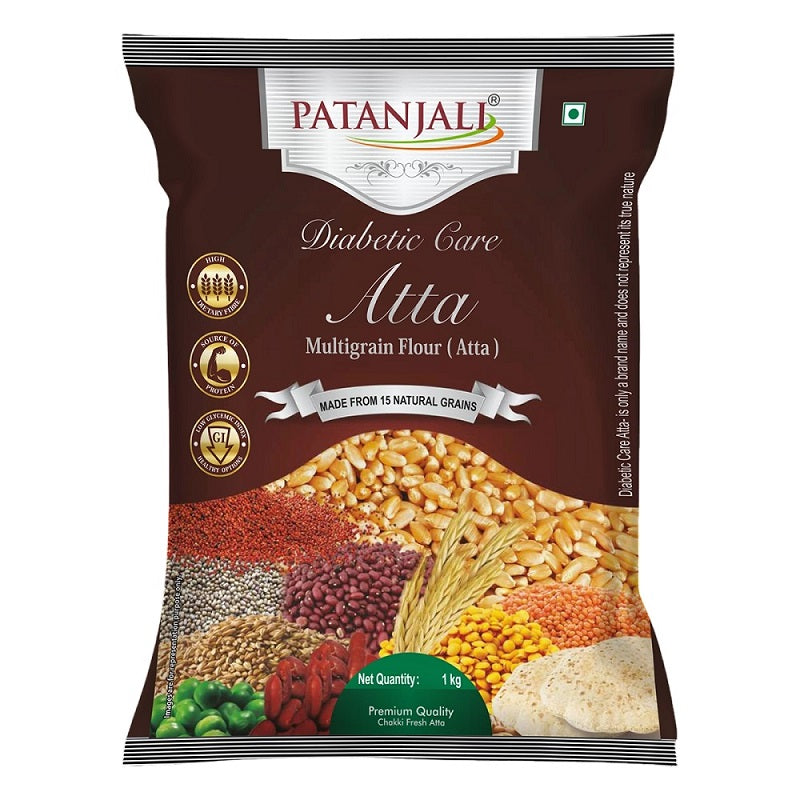 Patanjali Diabetic Care Atta Flours Powder 1Kg