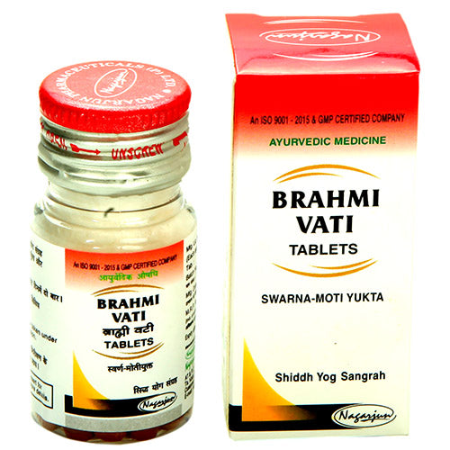 Nagarjun Brahmi Vati Suvarna Moti Yukt Tabletten