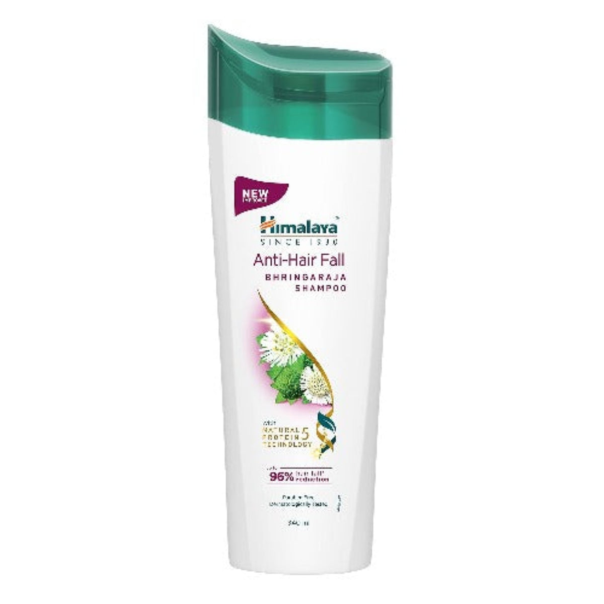 Himalaya Herbal Ayurvedic Personal Care Anti-Haarausfall Bhringaraja Shampoo zur Reduzierung von bis zu 96 % Haarausfall