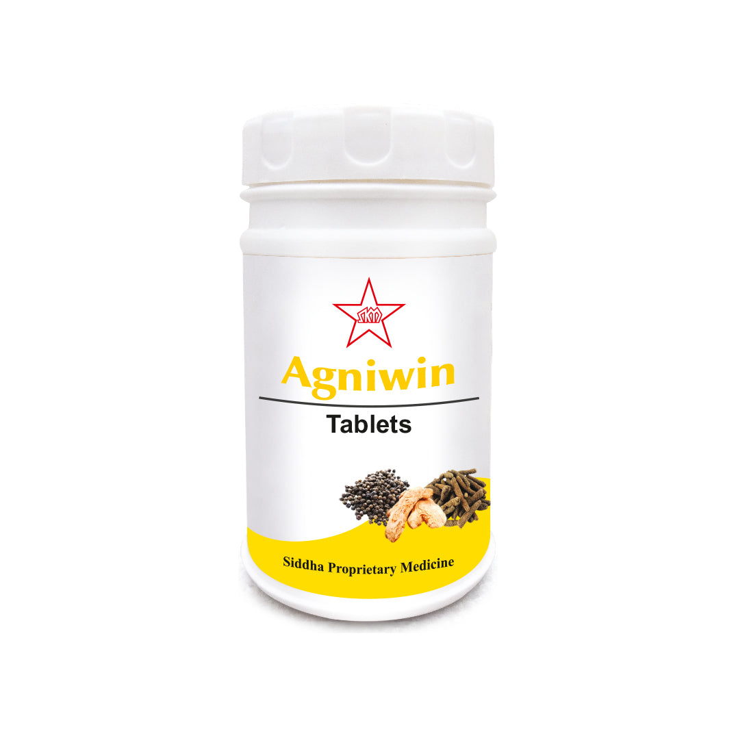 Skm Siddha Ayurveda Agniwin 500mg 100 Tablets