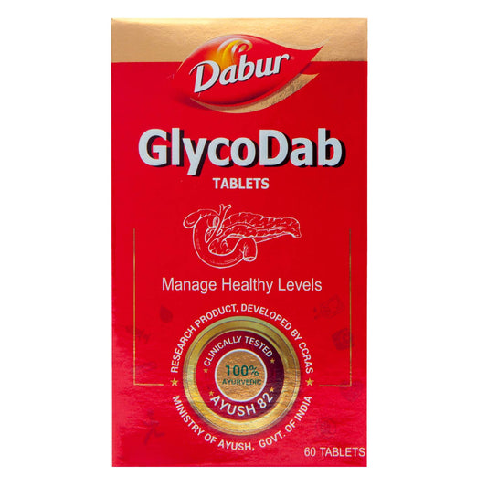 Dabur Ayurvedic GlycoDab 60 Tablets