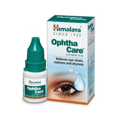 Himalaya Herbal Ayurvedic OphthaCare Augentropfen lindern Überanstrengung, Rötung und Trockenheit der Augen, 10 ml