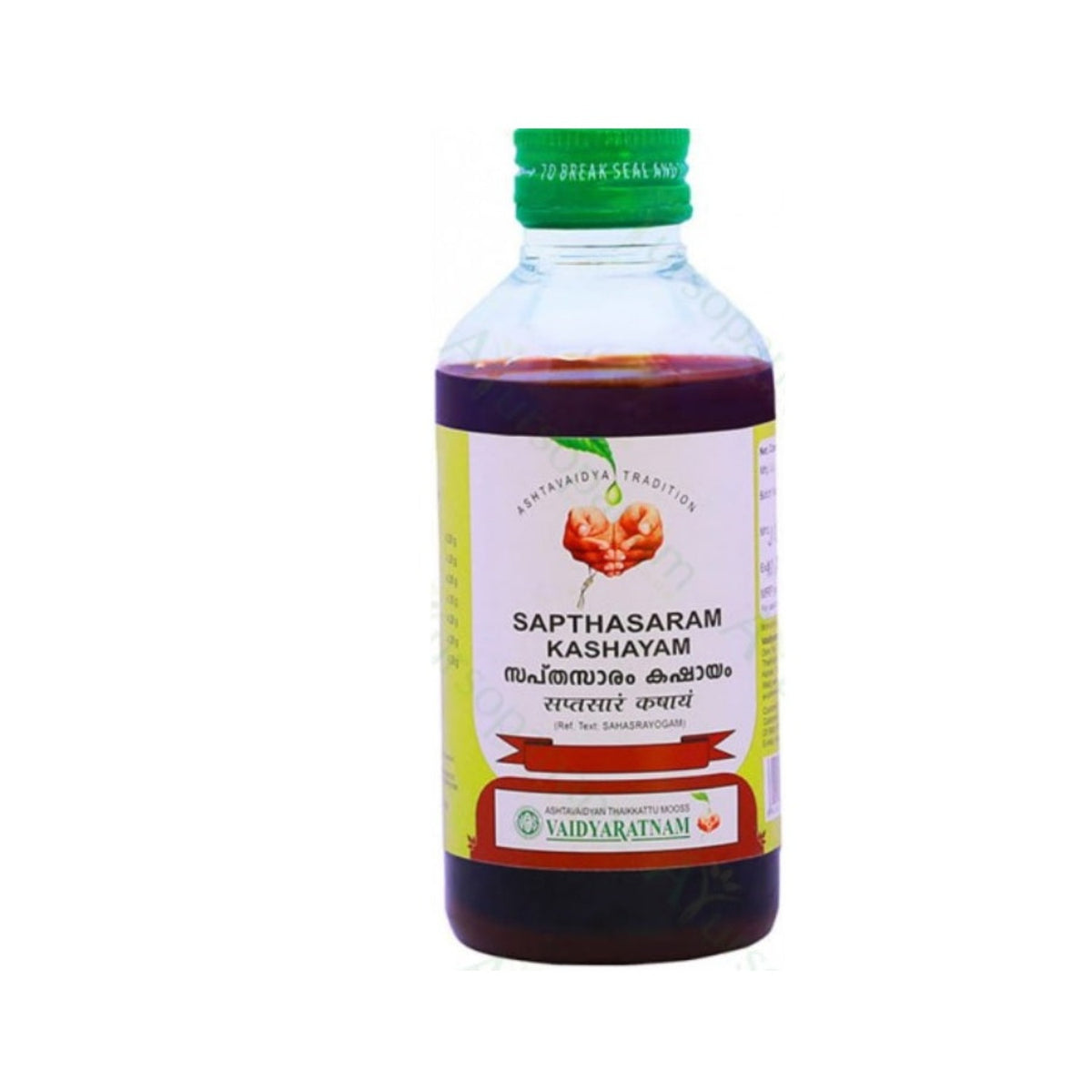 Vaidyaratnam Ayurvedic Sapthasaram Kashayam Liquid 200 Ml