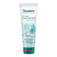 Himalaya Herbal Ayurvedisches Körperpflegeöl Clear Lemon reinigt tiefenwirksam fettige Haut, Gesichtswaschmittel