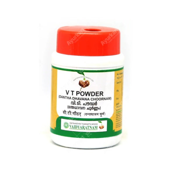 Vaidyaratnam Ayurvedic Tooth Powder Danthadhavana Choornam 50gm