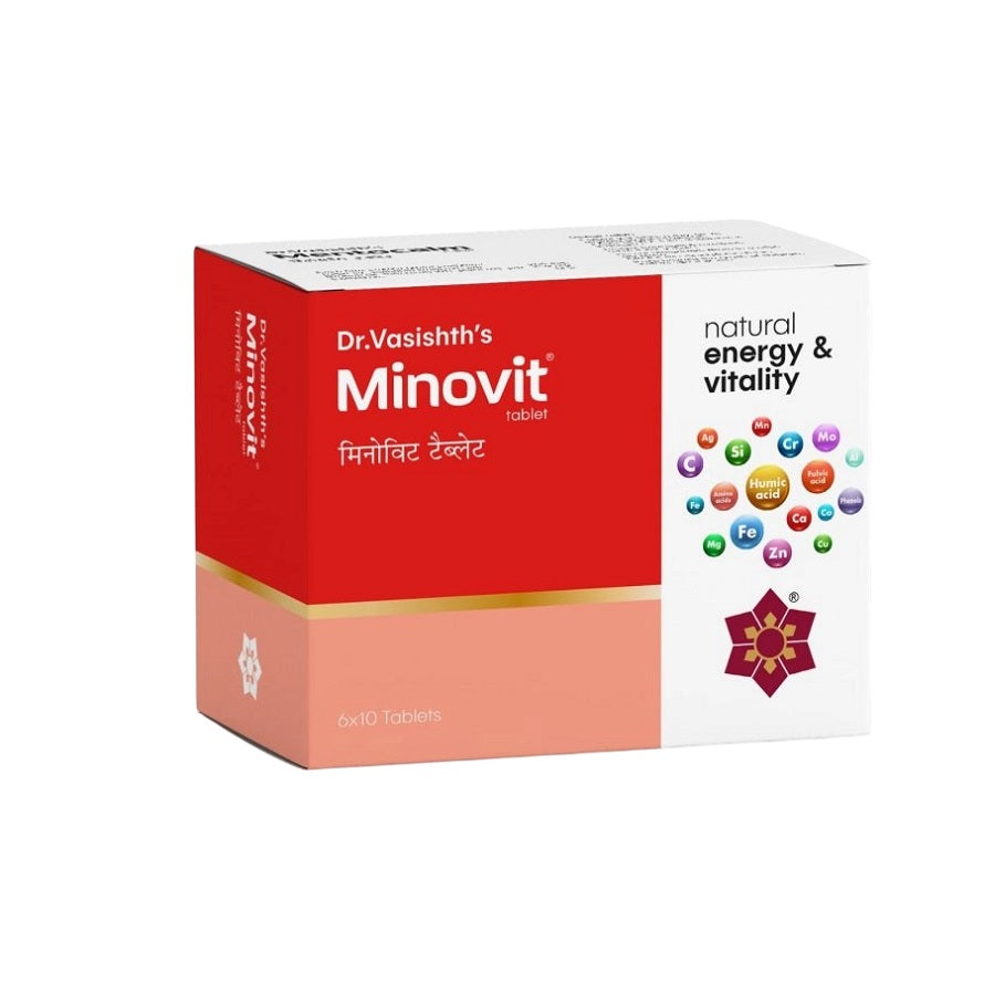 Dr Vasishth's Ayurvedic Minovit 60 Tablets