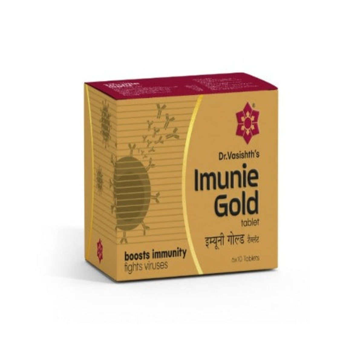 Dr.Vasishth's Ayurvedic Imunie Gold 6 X 10 Tablets