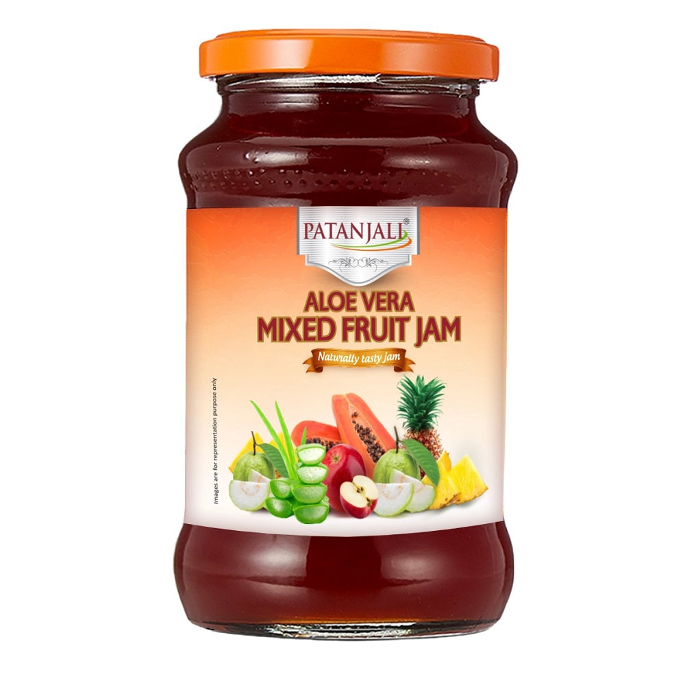 Patanjali Aloevera Mixed Fruit Jam Paste 500g