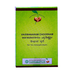 Vaidyaratnam Ayurvedisches Vaiswanaram Choornam Pulver 50g