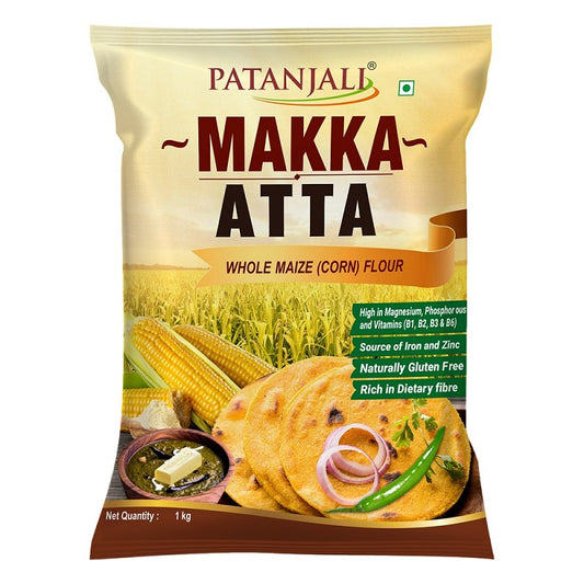 Patanjali Maize Atta Flours Powder 1Kg