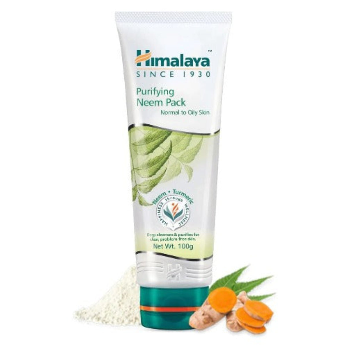 Himalaya Herbal Ayurvedic Personal Care Purifying Neem Глубоко очищает и очищает кожу для чистой и беспроблемной кожи