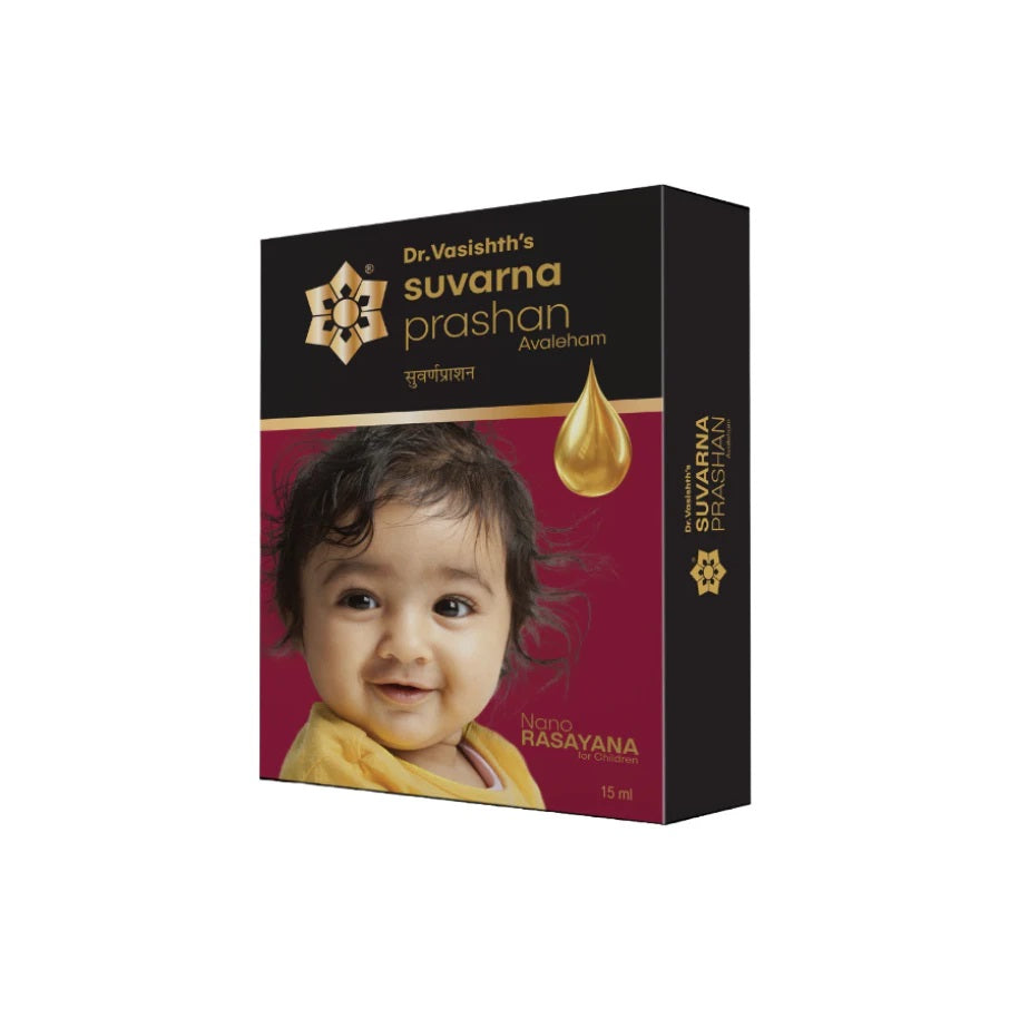 Dr Vasishth's Ayurvedic Suvarna prashan Immunity Growth In Infants Children Drops 15 ML