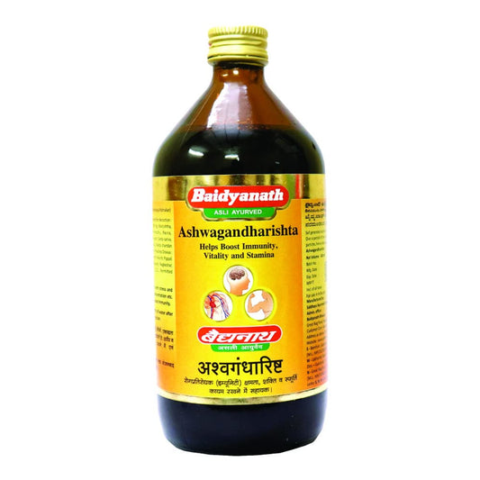 Baidyanath Ayurvedic (Jhansi) Ashwagandharishta Stress Management Liquid