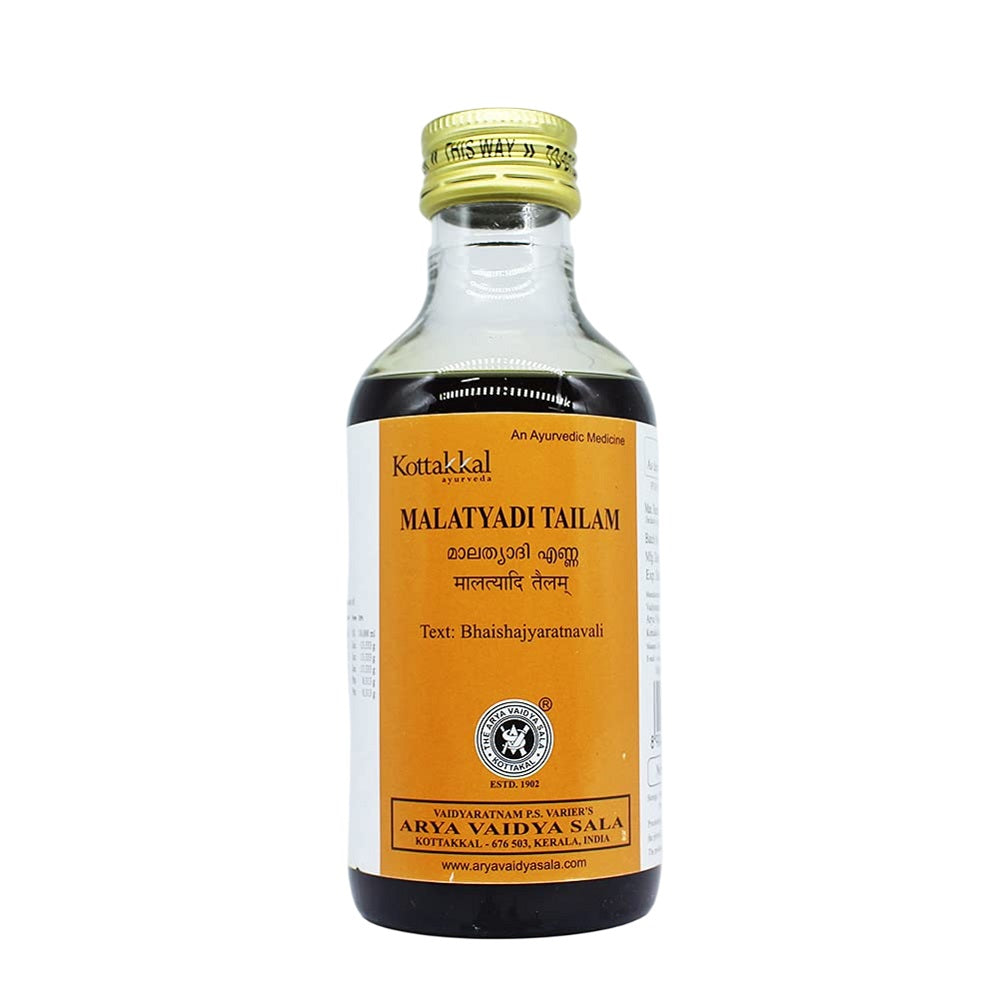 Kottakkal Ayurvedic Malathyadi Tailam Oil 200ml