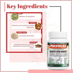 Aimil Ayurvedisches Pulvolax-Granulat zur Linderung von Verstopfung und Übersäuerung, Pulver, 100 g 