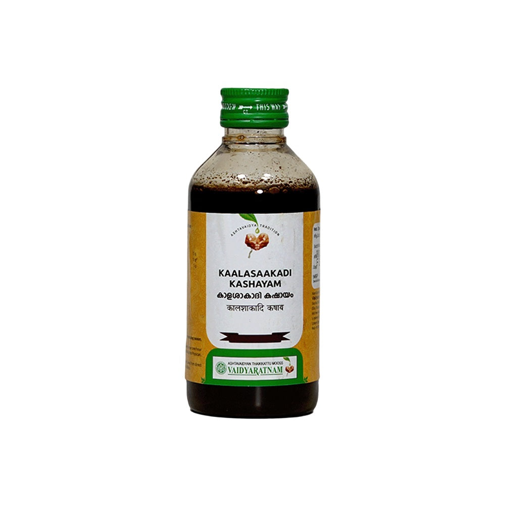 Vaidyaratnam Ayurvedic Kalasaakadi Kashayam Liquid 200Ml