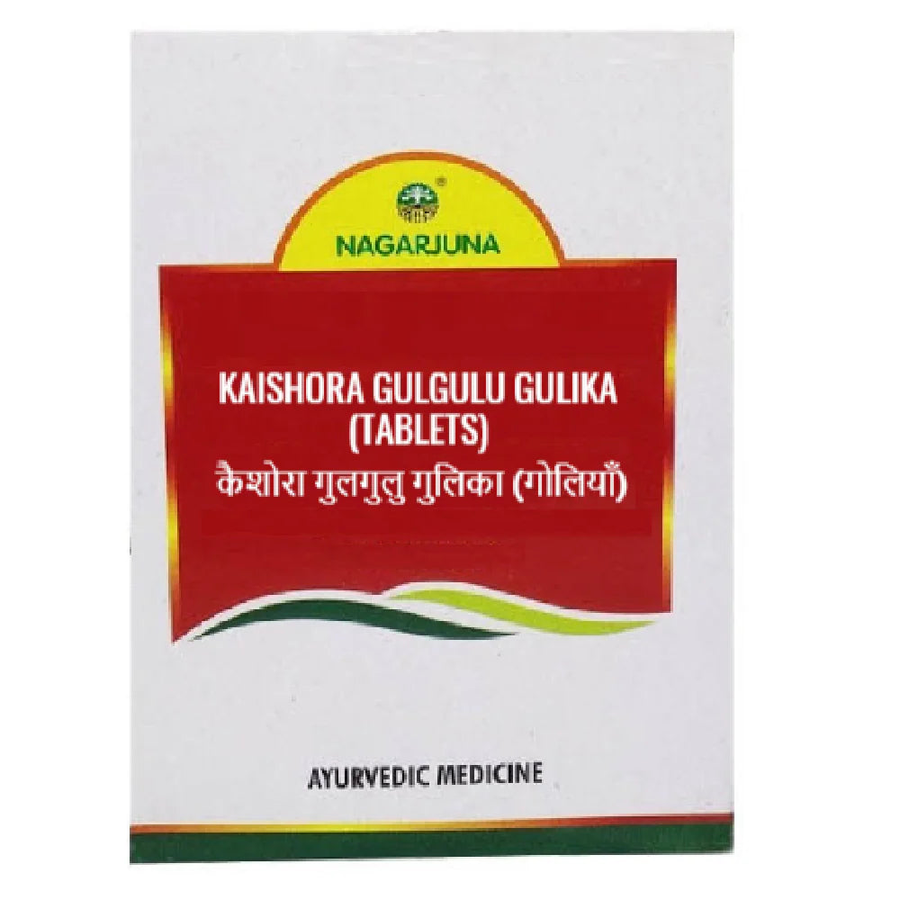 Nagarjuna Ayurveda Kaishora Gulgulu Gulika Tablets