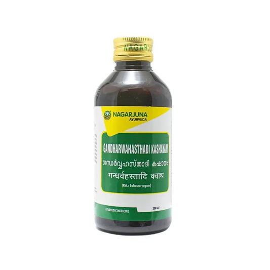 Nagarjuna Ayurvedic Gandharvahasthadi Kashayam Liquid 200ml