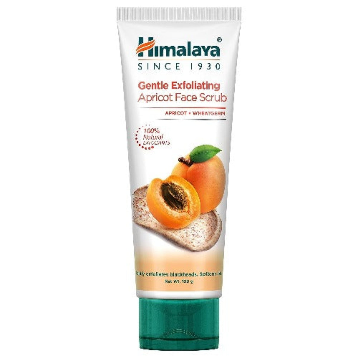 Himalaya Herbal Ayurvedic Personal Care Sanftes Peeling Aprikose entfernt abgestorbene Hautzellen und Mitesser, nährt die Haut, Gesichtspeeling