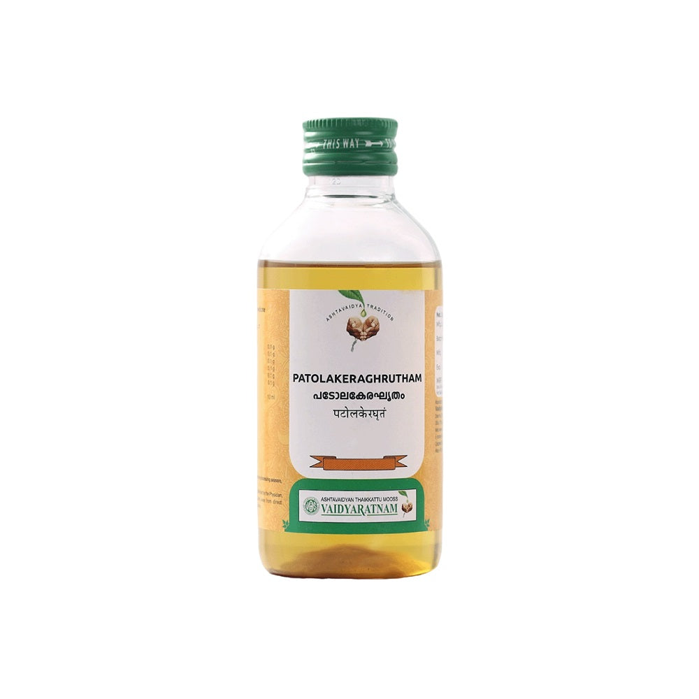 Vaidyaratnam Patola Kera Ghrutham Oil 200ml