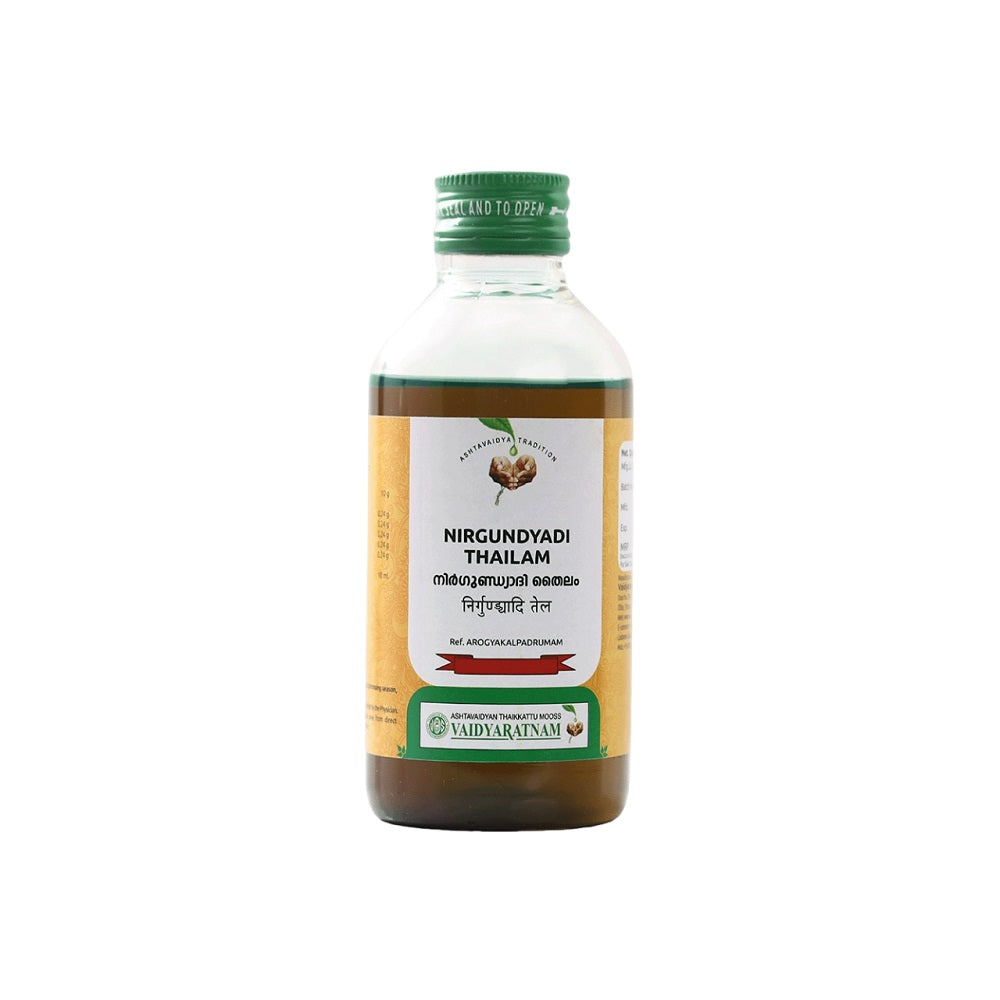Vaidyaratnam Nirgundyadi Thailam Oil 200ml