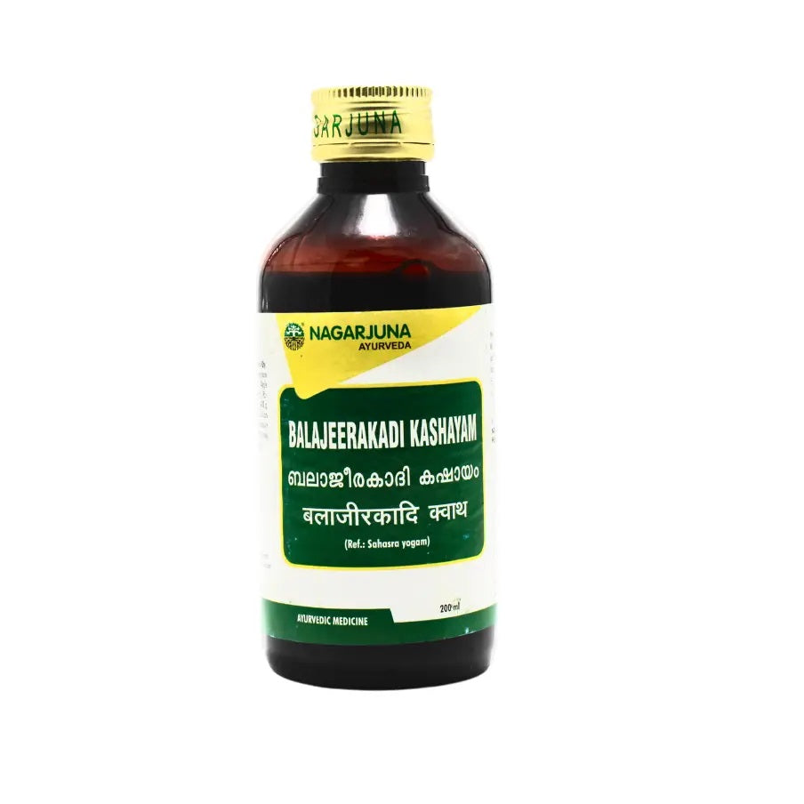 Nagarjuna Ayurvedic Balajeerakadi Kashayam Liquid 200ml