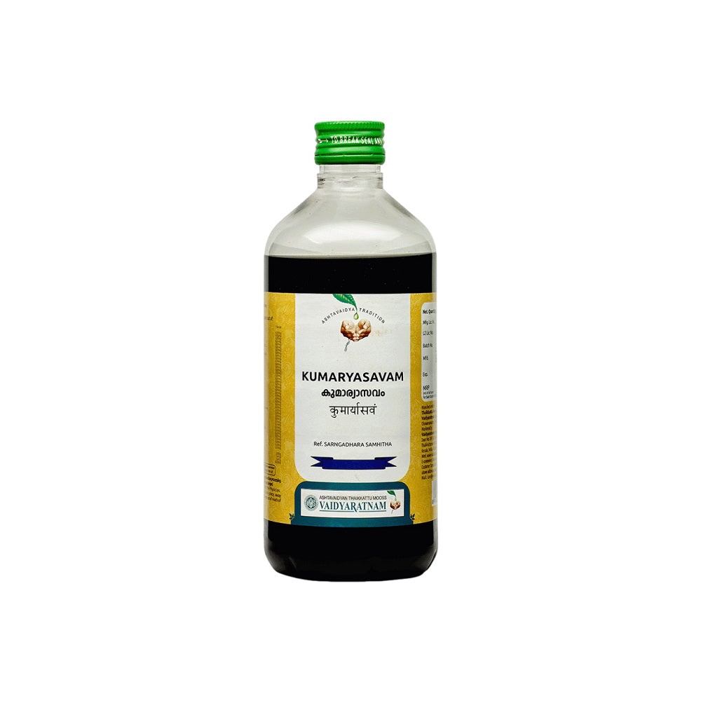 Vaidyaratnam Ayurvedic Kumaryasavam Liquid 450Ml
