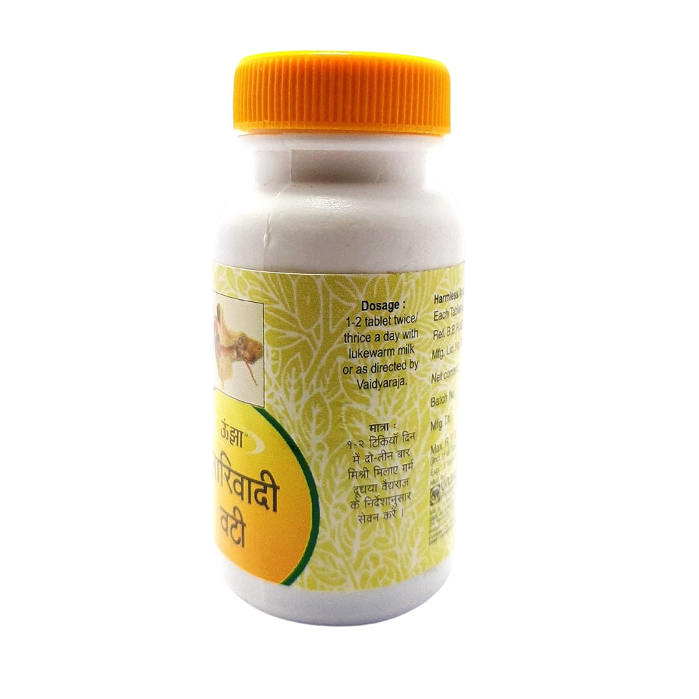 Unjha Ayurvedic Sarivadi Vati Tablets