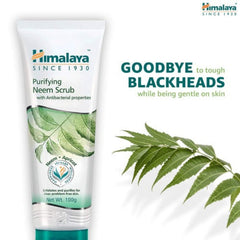 Himalaya Herbal Ayurvedic Personal Care Очищающий скраб для лица с нимом отшелушивает и очищает чистую и беспроблемную кожу.