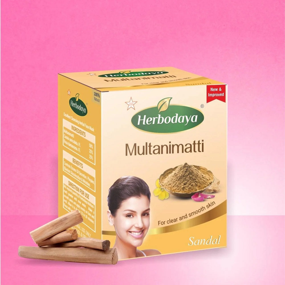 Skm Ayurveda Herbodaya Multanimatti Sandal Powder 100gm