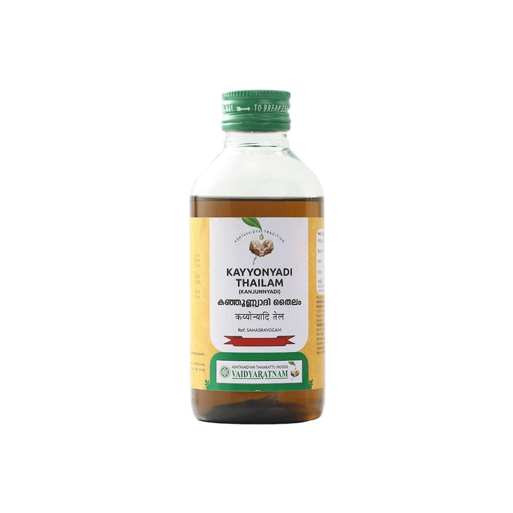 Vaidyaratnam Ayurvedic Kayyonyadi Kera Thailam Oil