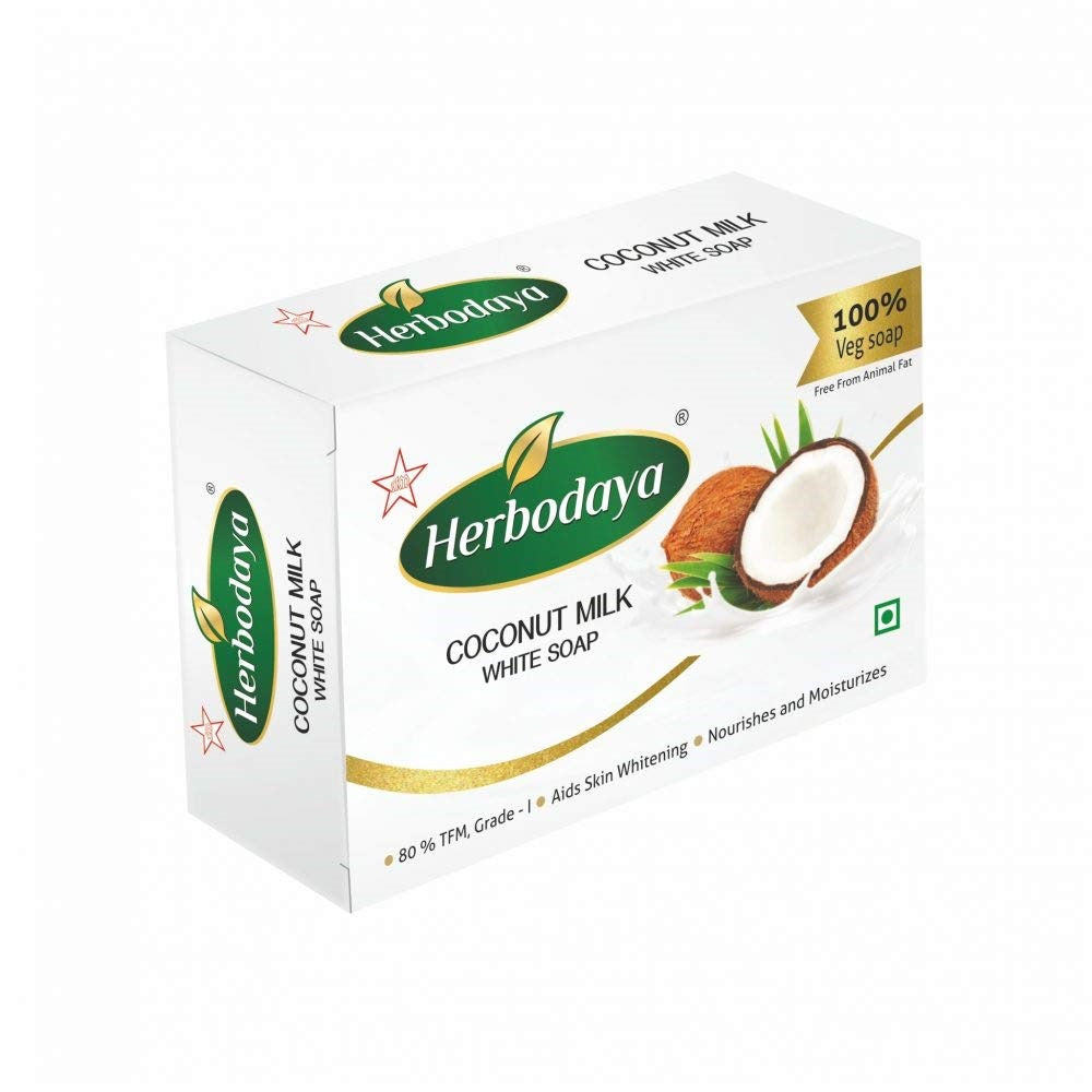 Skm Ayurveda Herbodaya Skin Care Coconut Milk White Soap