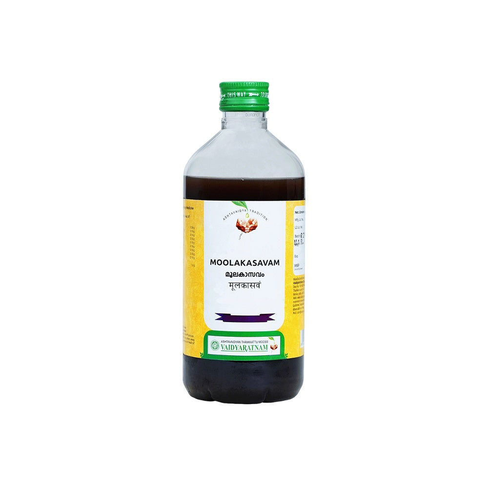 Vaidyaratnam Moolakasavam Liquid 450ml