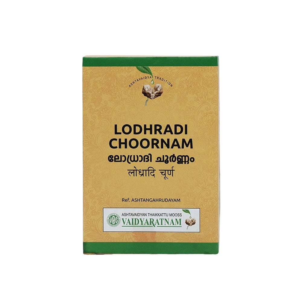 Vaidyaratnam Lodradi Choornam Powder 50g
