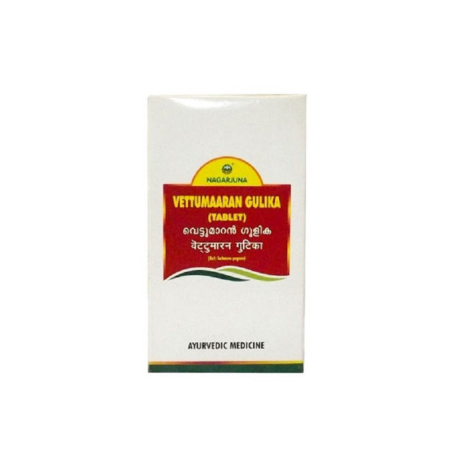 Nagarjuna Ayurvedic Vettumaaran Gulika 100 Tablets