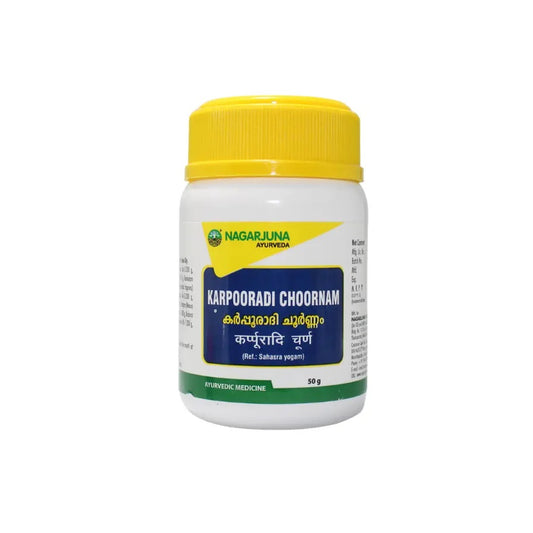 Nagarjuna Ayurvedic Karpooraadi Choornam Powder 50Gm