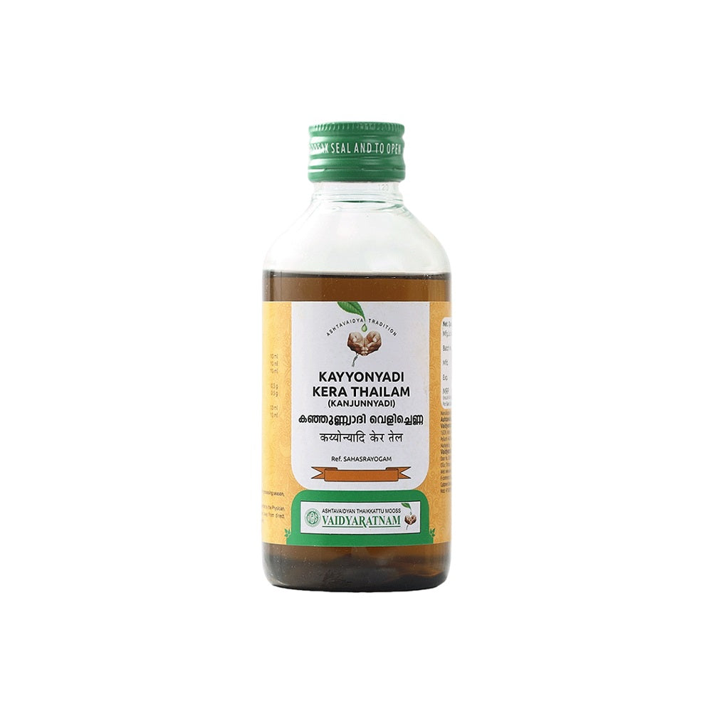 Vaidyaratnam Ayurvedic Kayyonyadi Kera Thailam Oil